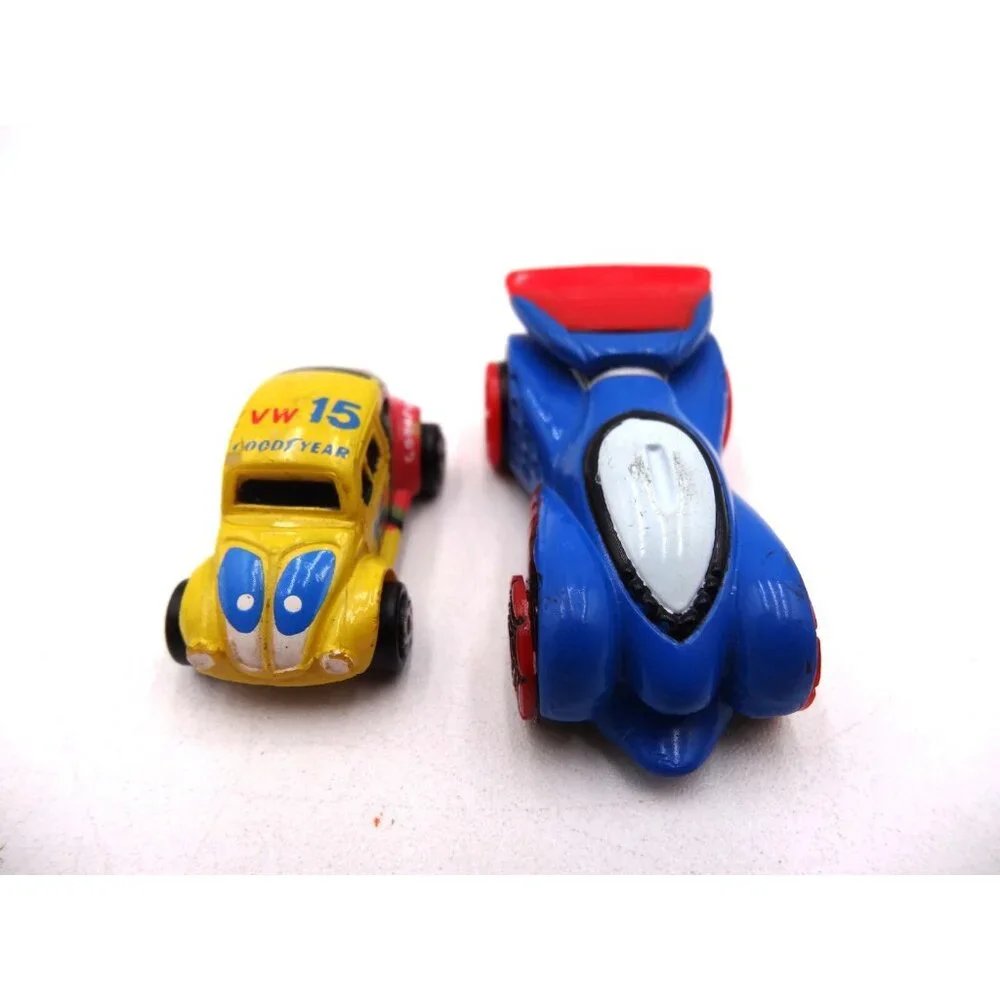 Galoob Micro Machines Volkswagon Beetle Goodyear VW Bug #15 Vintage Spiderman ca